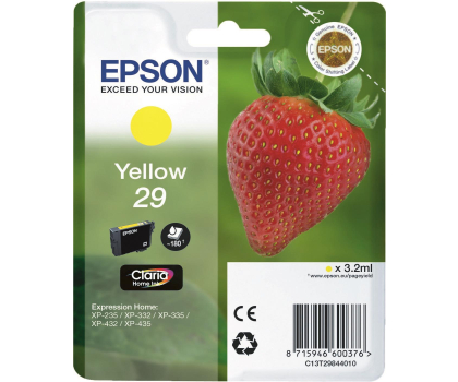 Tusz EPSON EP29Y (T2984) Yellow do XP-245/342/345